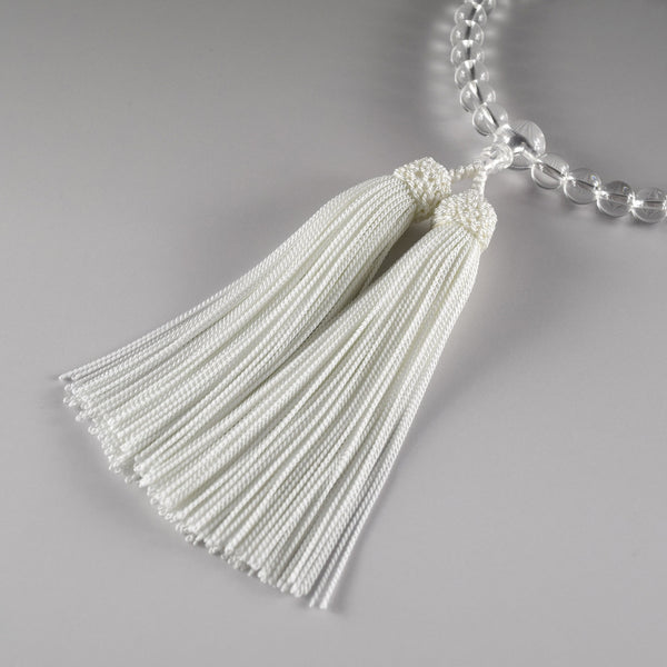 8mm Crystal Quartz Juzu Prayer beads