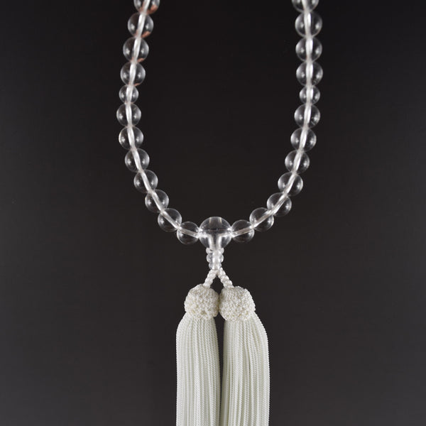 8mm Crystal Quartz Juzu Prayer beads