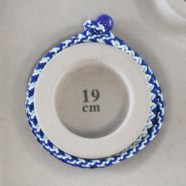 Tozaburo x Kyoto Asahiya kumihimo Gemstone bracelet