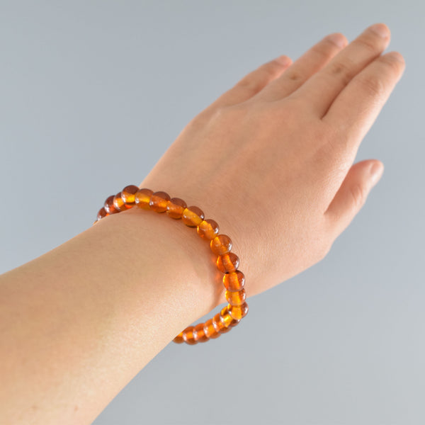 8mm Amber Bracelet