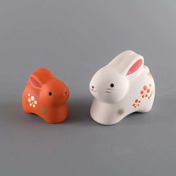 Japanese Traditional Easter Bunny Rabbit Ceramic Ornament