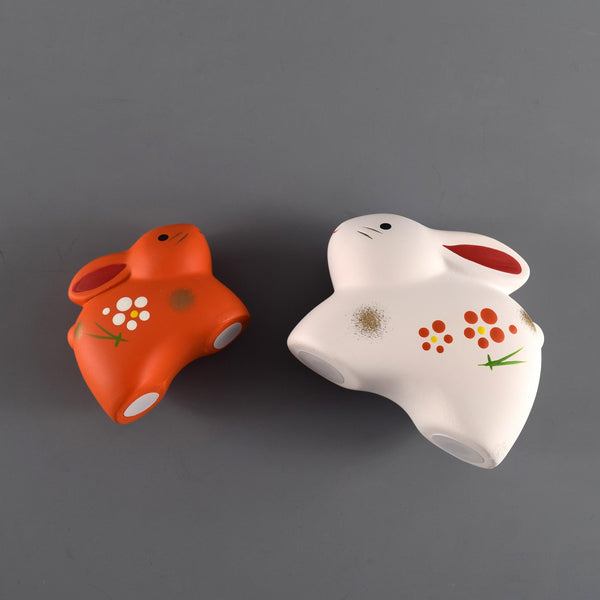 Japanese Traditional Easter Bunny Rabbit Ceramic Ornament