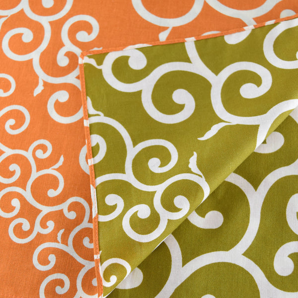 50cm Cotton Furoshiki - Karakusa Stripe 4 Patterns
