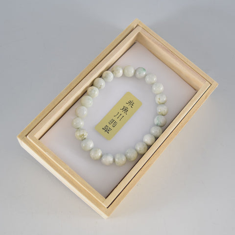 [One of a kind]  8mm Itoigawa Jade Bracelet