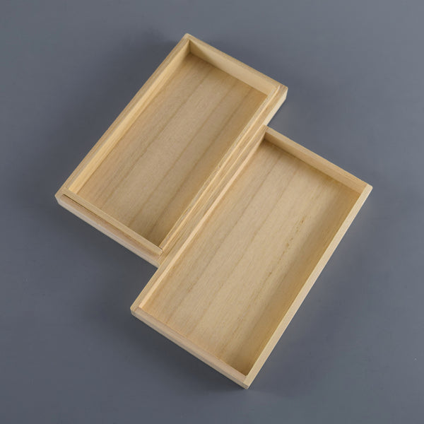 15.5×8.5cm Inro Kiri Paulownia Wooden Box