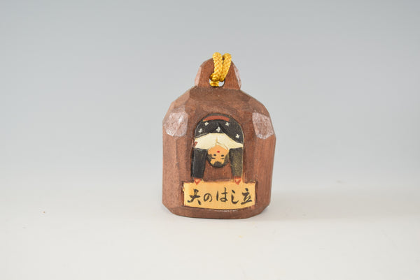 Japanese traditional ornaments figurines bell Amanohashidate charms home decorations