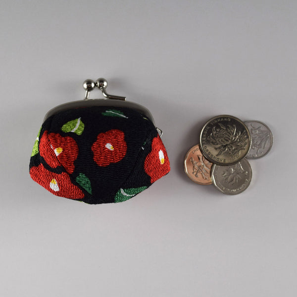 Pochette en brocart japonais pour chapelet - Check 3 Colors