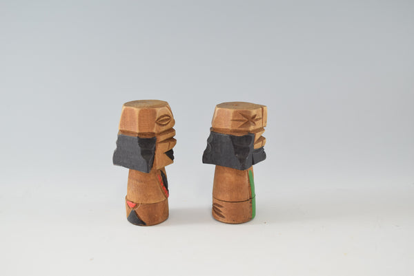 Japanese traditional ornaments figurines Ainu doll Hokuren menthol charms home decorations