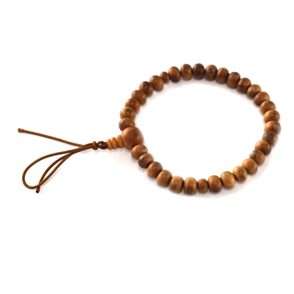 7mm Indian Sandalwood Beads Bracelet