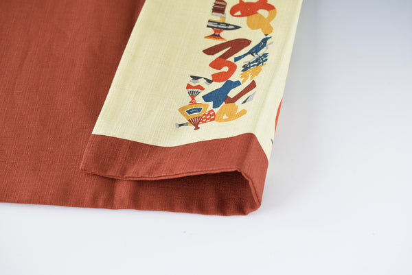 Cotton Table center cloth Table mat Placemat - Keisuke Serizawa 2 Patterns