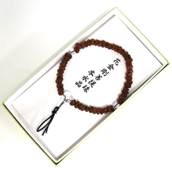 6mm Bodhi Seed Wood & Gemstone Bracelet 4 Types - 京都あさひ屋－Kyoto Asahiya
