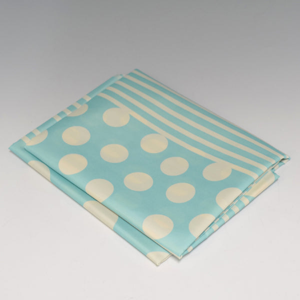100cm Polyester Water-repellent Furoshiki - Polka dots Stripe 3 Colors