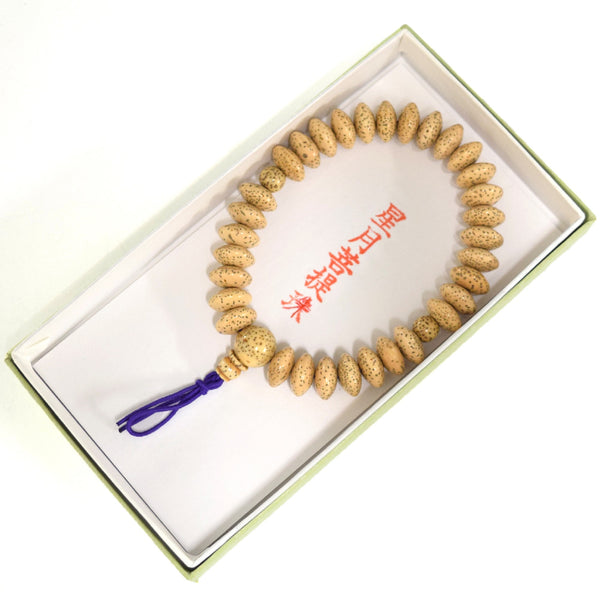 10mm Bodhi Seed Wood Abacus beads Bracelet - 京都あさひ屋－Kyoto Asahiya