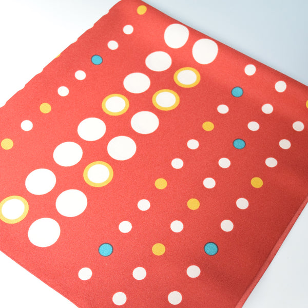 68cm Polyester Furoshiki - Polka dots Stripe 2 Colors