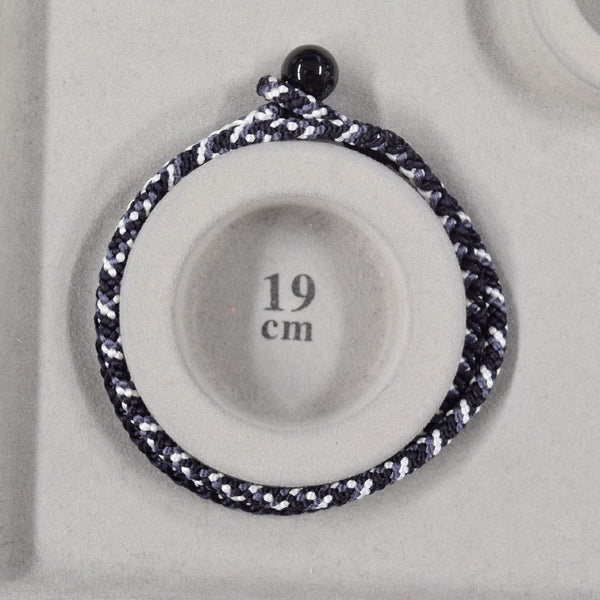 Tozaburo x Kyoto Asahiya kumihimo Gemstone bracelet