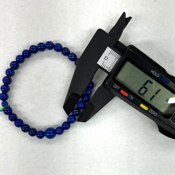 [One of a kind] 6mm Lapis Lazuli Bracelet