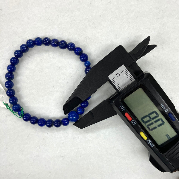 [One of a kind] 6mm Lapis Lazuli Bracelet