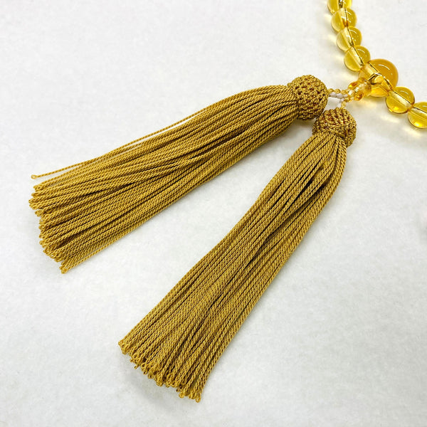 Yellow Topaz Juzu Prayer beads - 京都あさひ屋－Kyoto Asahiya