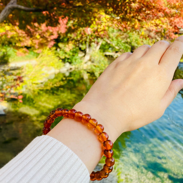 8mm Amber Bracelet