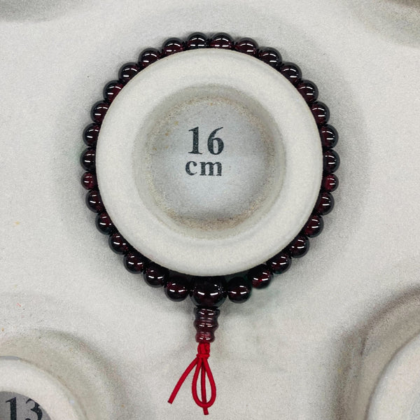 6mm Garnet Bracelet