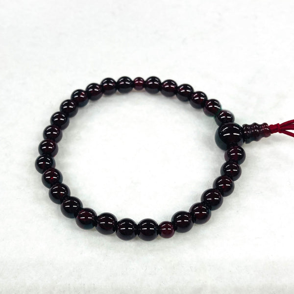 6mm Garnet Bracelet