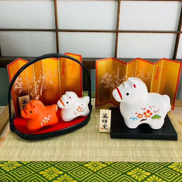 2026 Japanese Zodiac Horse Ceramic Ornament