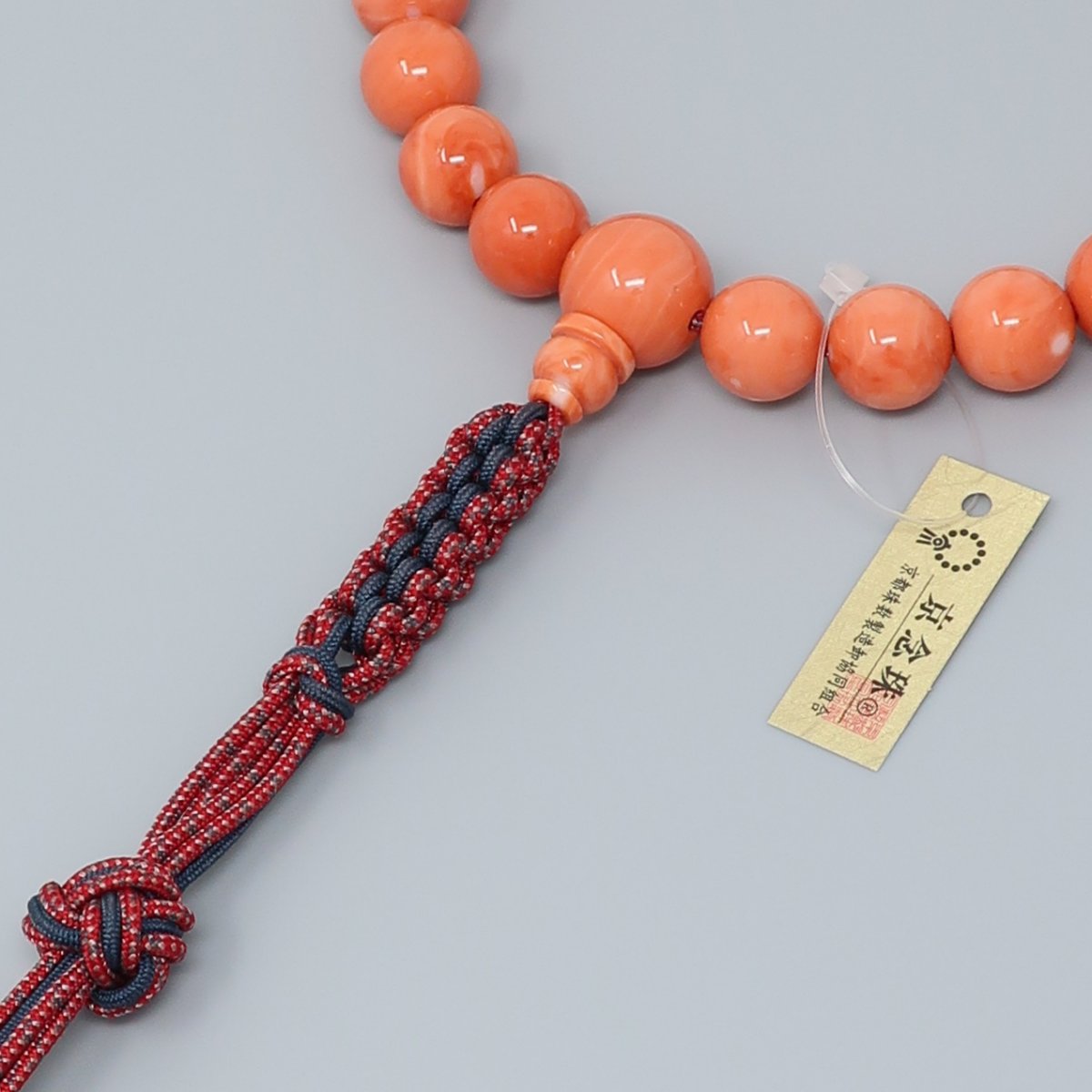 現品限り]桃珊瑚22玉片手数珠 – 京都あさひ屋－Kyoto Asahiya
