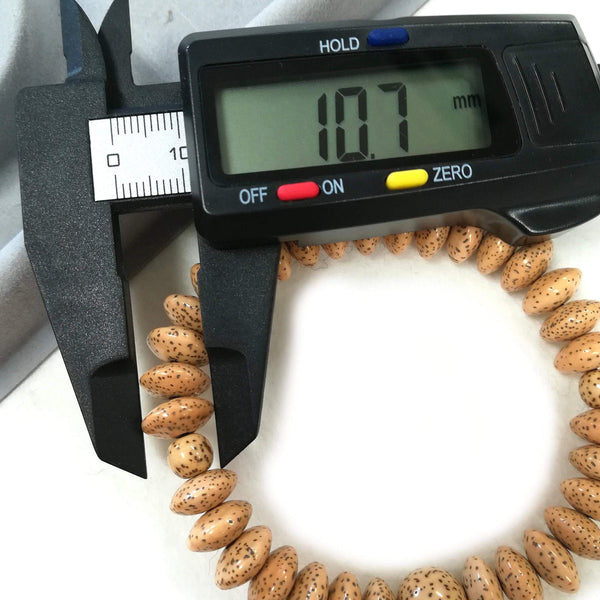 10mm Bodhi Seed Wood Abacus beads Bracelet