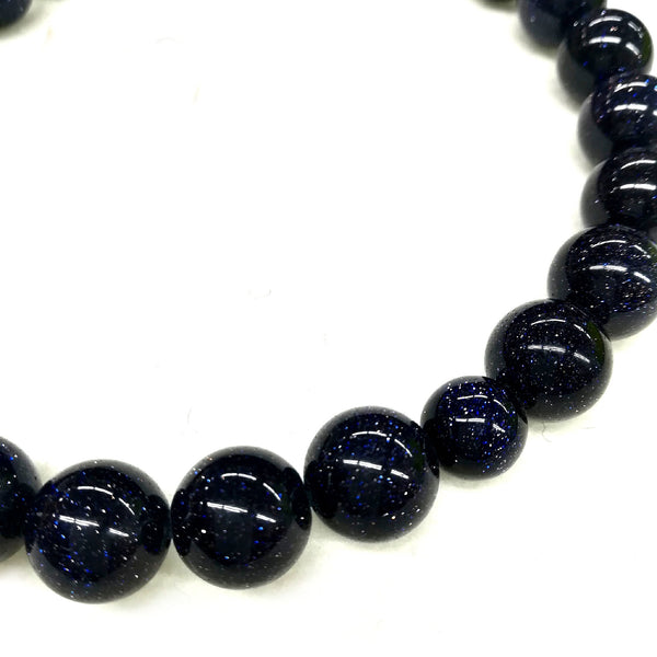 12mm Blue Goldstone Juzu Prayer beads