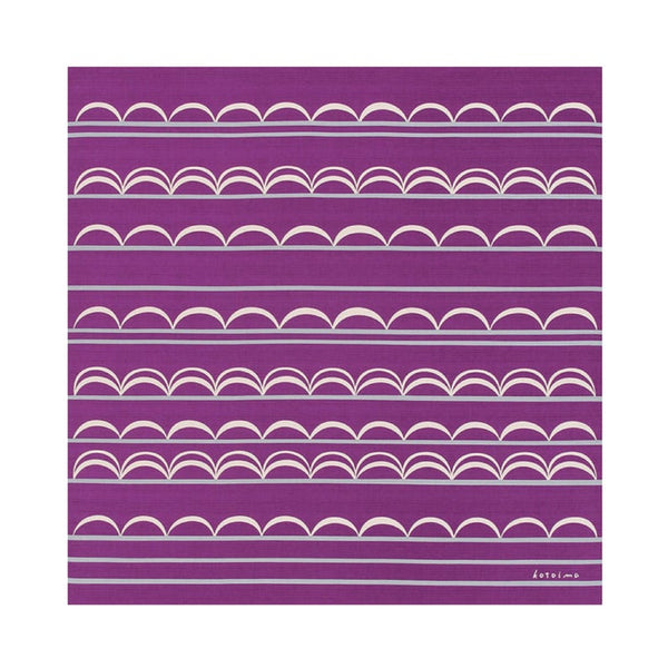 90cm Cotton Furoshiki - Kotoima Purple