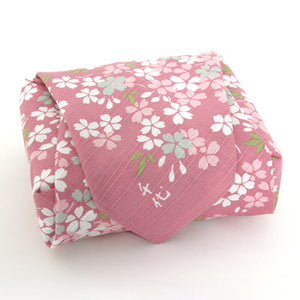 50cm Cotton Furoshiki - Chiyo Uno Himezakura Pink