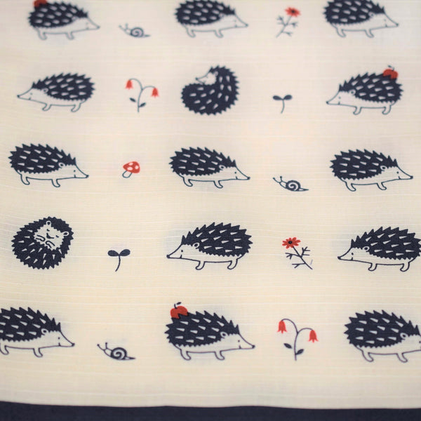 50cm Cotton Furoshiki - Hedgehog