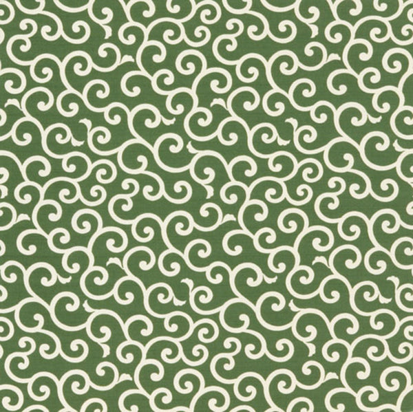 50cm Cotton Furoshiki - Karakusa Stripe Green