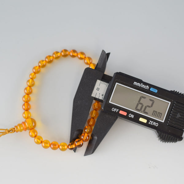 6mm Amber Bracelet