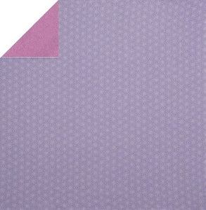 68cm Polyester Furoshiki - Reversible purple