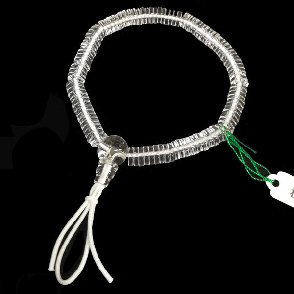 6mm 108 beads Clear Crystal Bracelet