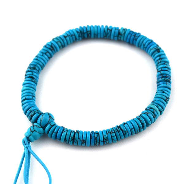 6mm 108 beads Turquoise Bracelet