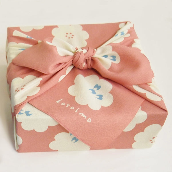 70cm Polyester Furoshiki - Kotoima Pink