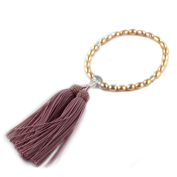 Akoya Pearls & Crystal Juzu Prayer beads