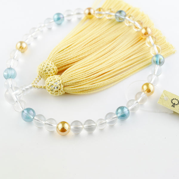 Crystal ＆ Aura Stone Juzu Prayer beads