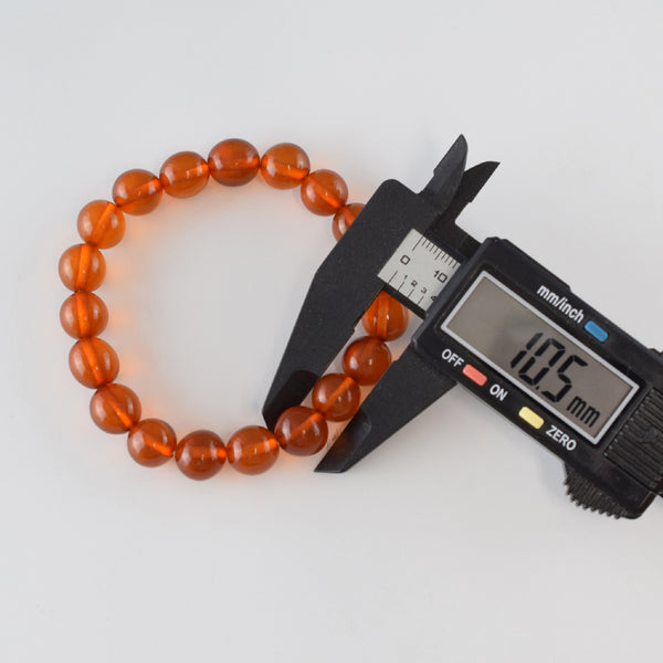 10.5mm Amber Bracelet