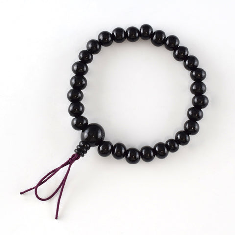 8mm / 10mm Kokutan Ebony Bracelet - 京都あさひ屋－Kyoto Asahiya