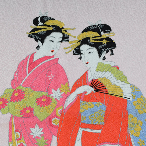 68cm Rayon Furoshiki - Ukiyo-e 7 Patterns - 京都あさひ屋－Kyoto Asahiya