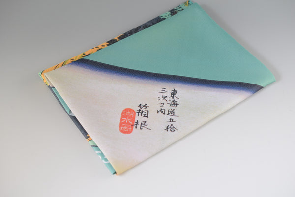 70cm polyester Utagawa Hiroshige Furoshiki