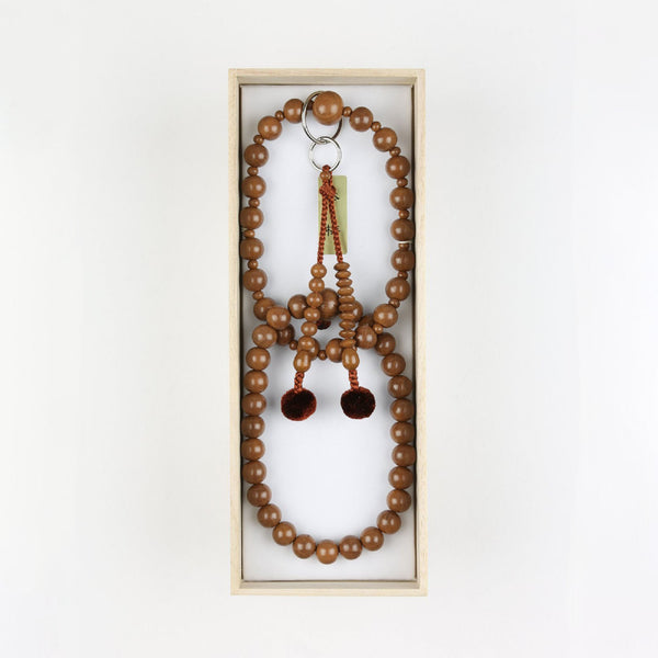 Jōdo Plum Wood Juzu Prayer beads