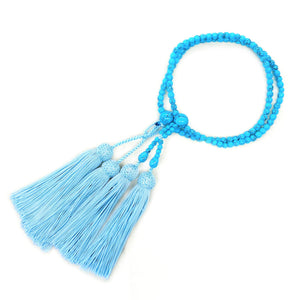 Jōdo Shinshū 108 beads Turquoise Juzu Prayer Beads