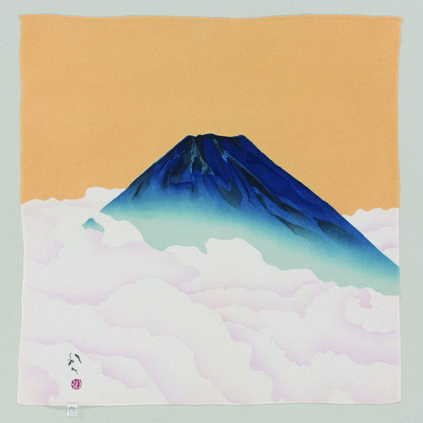 Silk Furoshiki - Kawabata Ryūshi Fuji mountain
