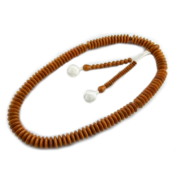 Tendai Ohira Plum wood Juzu Prayer beads 30cm