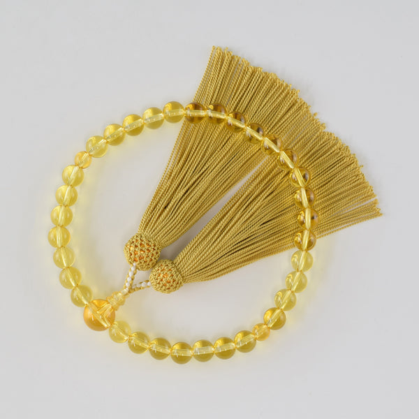 Yellow Topaz Juzu Prayer beads