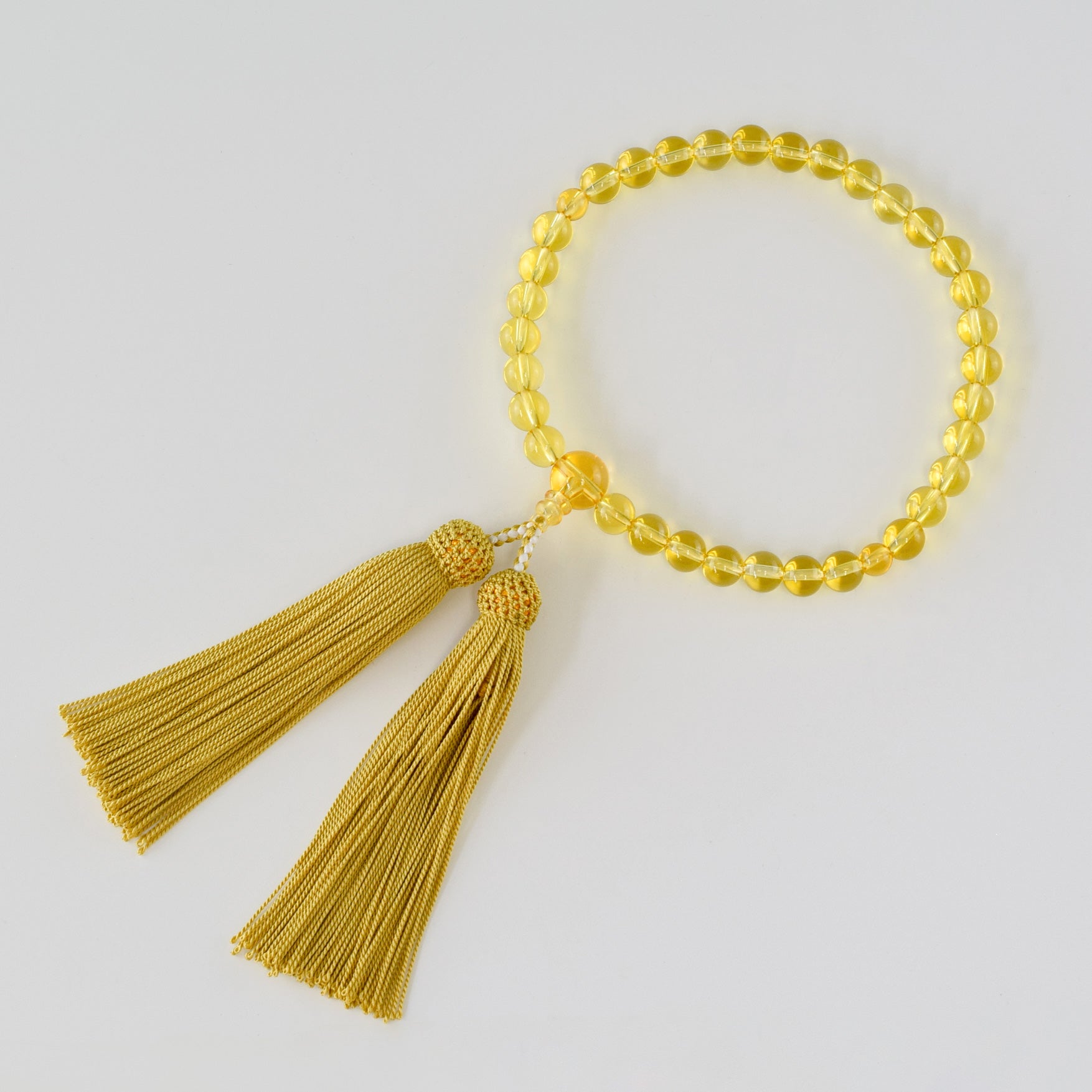Yellow Topaz Juzu Prayer beads